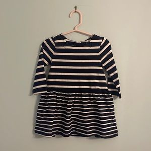 Gap Kids Navy Striped Dress